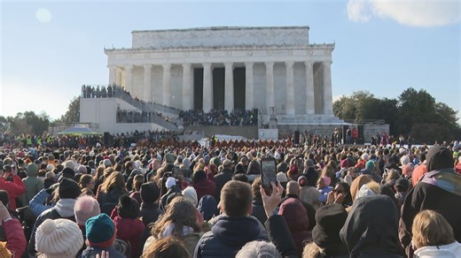After 2,300 miles for peace, Buddhist monks end historic walk at Lincoln Memorial