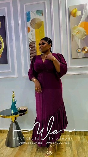 You can never get it wrong with a dark coloured dress, there something about that elevates your class and makes you stand out....shop this look now and thank me later. 🟢UK 8 - UK 16 (US 6-US 14)₦45,000 🟢UK 18 - UK 22 (US 16-US 20)₦45,000 PRICES ARE SUBJECT TO CHANGE WITHOUT NOTICE 🟢ALL JEWELRIES AVAILABLE IN STORE 🟢CLOTHE NOT LINED 🟢FABRICS DETAILS: HIGH QUALITY ELASTANE _________ WE SHIP WORLDWIDE✈️ TO ORDER PLS WHATSAPP 👇 🟢08052310486 🟢09067292754 or Visit our showroom at D4 Shitta roa