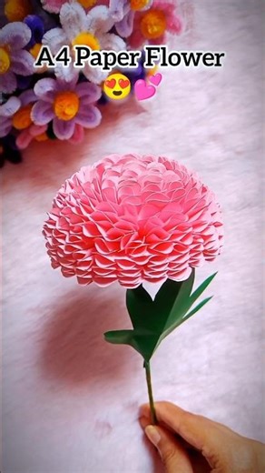 DIY Paper Flower That Looks REAL 🌸😍