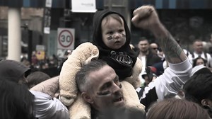 68K views · 805 reactions | 'All With Smiling Faces' Pride and passion spills onto the streets of Newcastle as 300,000 fans turn the city black and white.... Watch the documentary in full on ITVX | ITV Tyne Tees | Facebook