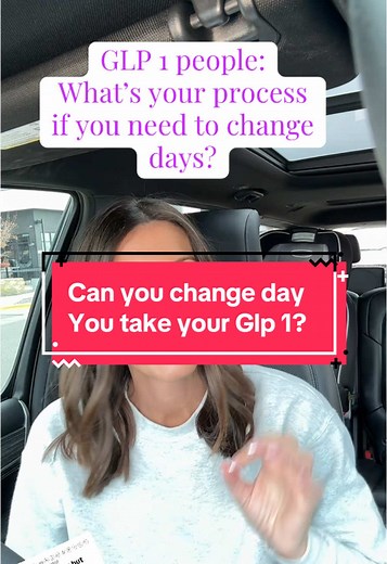 Replying to @ⓚ ⓘ ⓜ ⓑ ⓔ ⓡ ⓛ ⓨ 🌸 how do you switch your Glp 1 day? #glp1 #glp1community #glp1maintenance