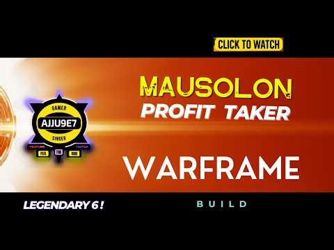Warframe Mausolon Build 😈 DELETES Profit-Taker⚡Guide