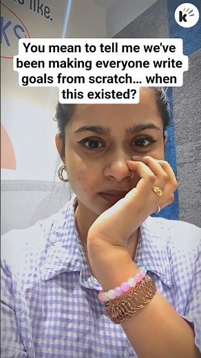 Smart goal setting with AI #goals #okrs #shorts