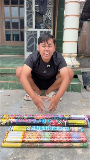 Gandakan Mercon Roman Candle Jadi Banyak Karena Di Ejek Teman #mercon #ramadhan #romancandle #puasa