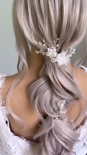 Easy Bridal Hair Tutorial! https://ulyanaaster.com/product-category/styling/mannequins/ | Ulyana Aster