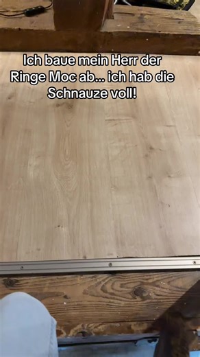 Neues LEGO Projekt: Herr der Ringe MOC Abbau