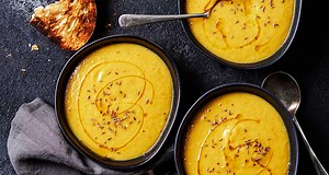 Spicy Roasted Parsnip Soup