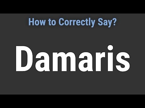How to Pronounce Name Damaris (Correctly!)