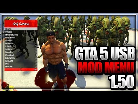 GTA 5 ONLINE USB MOD MENU TUTORIAL ON PS4/XBOX ONE/XBOX 360/PS3 HOW TO INSTALL USB MODS NO JAILBREAK