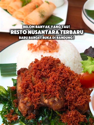 RESTO NUSANTARA ENAK TERBARU DI BANDUNG!!!! harus tauu nih! Dari luar kliatan kaya rumah biasa.. Dalemnya enakeun nyaman😍 Menunya macem2 masakan nusantara. Tipe comfort food yang ga bosen dmakan berulang🤤 📍SEMBAGI RASA Jln. Anggrek no. 51 Bandung Bantu viralin ya!!! Hidden gem nih😍🤤@sembagirasa_51
