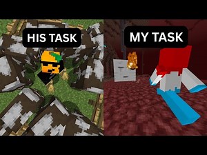 Minecraft Task Race but the Objectives Are Random