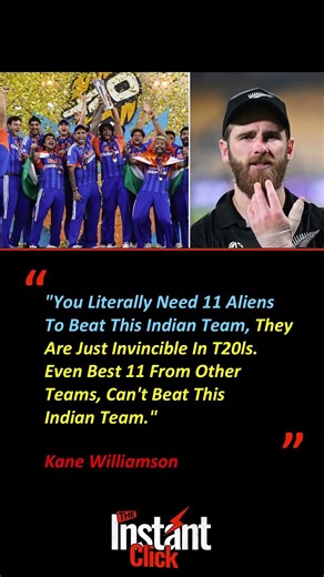 “Need 11 Aliens to Beat This India Team” – Kane Williamson on India’s T20 Dominance 👽🏏