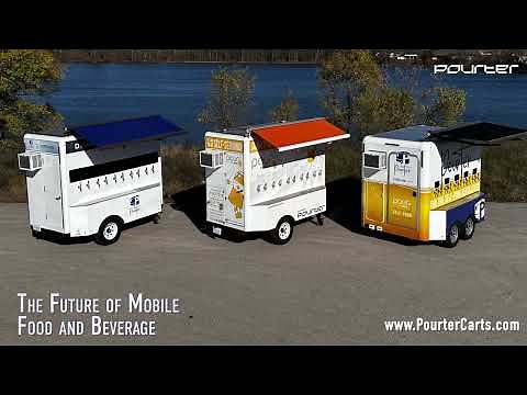The Future of Mobile Food and Beverage - Pourter's Custom Bar Trailers for sale_ Pourtercarts.com