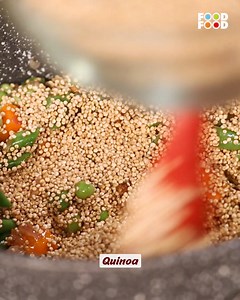 Wholesome and delicious! Tried this Quinoa Pulao recipe from the master chef Sanjeev Kapoor – a perfect blend of health and flavor. 🌾🍴 #HealthyEating #SanjeevKapoorRecipes #QuinoaPulao #sanjeevkapoorRecipes | FoodFood