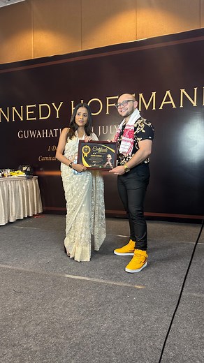 5.2K views · 172 reactions | Thank u so much @kennedy_mua sir for sharing your knowledge ❤️ And I also like to thank @rd_event_ for organising such a wonderful international seminar and inviting and honoured me❤️ | Bridal Makeup Artist-Parna Dey-Guwahati | Facebook