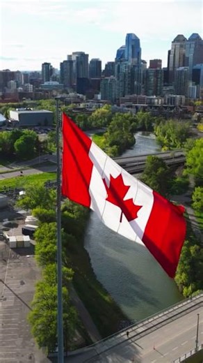 Happy Canada Day! 🇨🇦 Celebrate in the heart of Calgary, with events at Olympic Plaza for the whole family to enjoy! 🎥: proflycalgary on Instagram #exploredowntownyyc #downtowncalgary #yyc #calgary #downtown #canada #alberta #canadaday | Downtown Calgary