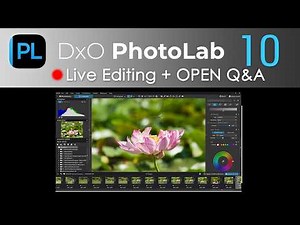 Learn Photo editing LIVE with DxO Photolab 10 - Send me your photos!