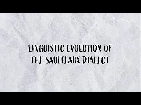 Linguistic Evolution of the Saulteaux Dialect