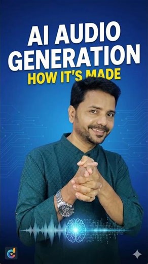 AI Doesn't "Hear" Sound! 🤯 The Secret Tech Behind AI Audio (Telugu)