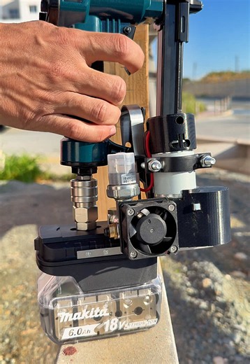 Makita. DeWalt. Milwaukee. Ryobi. Parkside. Turn your battery into a 150 PSI portable compressor. No cables. No big tank. Just power in your hand. Compatible with major battery systems. Link in bio. #makita #milwaukeetool #DeWalt #parkside