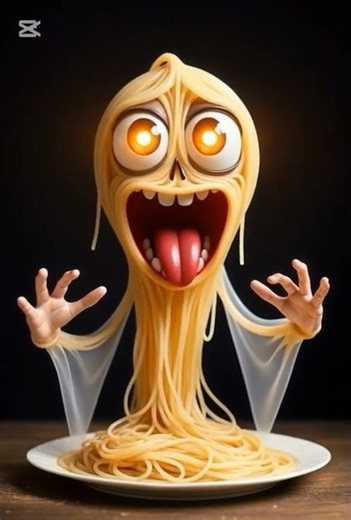 “Never eating spaghetti at 3AM again 😭🍝 #shorts #funny #meme”