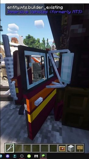 HOW TO PICK UP A VEHICLE IN MINECRAFT WITH IMMERSIVE VEHICLES