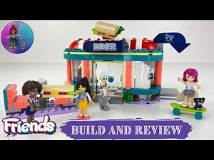 How to Build LEGO Friends Diner
