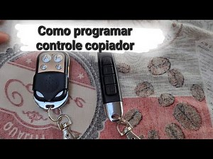 How to copy/program a copier remote control.