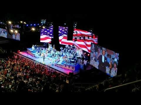André Rieu at SAP Center in San Jose, California. 2017