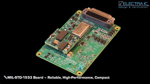 Electra IC on Instagram: "Compact, robust, and mission-ready: Meet our MIL-STD-1553 Board! - Reliable and compliant - Dual-redundant MIL-STD-1553B Bus - Ethernet or non-Ethernet options - Built-in self-test for reliability Perfect for mission-critical applications. #MILSTD1553 #DefenseElectronics #Avionics #ElectraIC"
