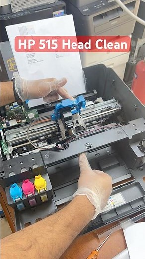 HP Smart Tank 515 Printhead Cleaning Timelapse 🖨️ | Quick Fix in Seconds!
