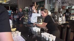 6.9K views · 38 reactions | COFFEE WORLD RECORD! ☕☕☕ Need a quick caffeine hit? Bribie Island Barista Liza Thomas is now officially a Guinness World Record holder for pouring the most coffees an hour. FULL STORY: https://bit.ly/2Hdz3o7 | Redcliffe & Bayside Herald | Facebook