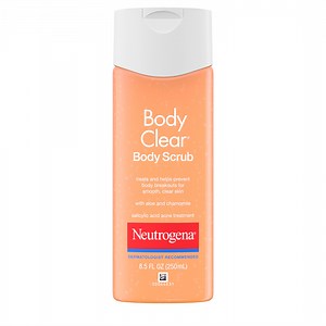 Neutrogena Acne Body Wash Scrub with 2% Salicylic Acid, Exfoliating Acne Treatment, 8.5 fl oz
