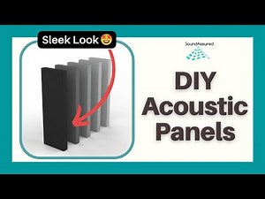 Making Acoustic Panels At Home - DIY Acoustical Panel