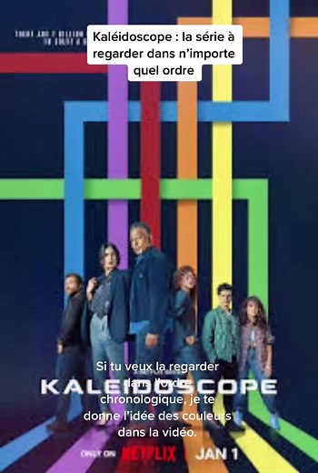 #kaleidoscope #serie #new #tendance #pourtoi @NetflixFR