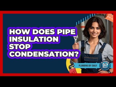 How Does Pipe Insulation Stop Condensation? - Plumbing DIY Daily