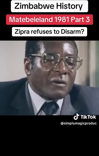 African Stories In 1981, tensions rose in Matabeleland when some ZIPRA liberation fighters were slow or reluctant to fully disarm and integrate into the new national army after Zimbabwe’s independence. This mistrust was shaped by unresolved rivalries between former liberation movements, fears of marginalisation, and reports of arms caches linked to ZIPRA. The situation created insecurity in parts of Matabeleland and deepened political suspicion, setting the stage for later state security operati
