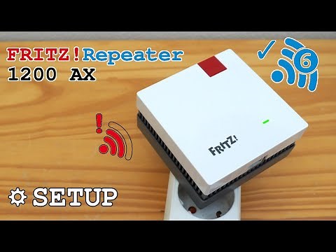 FRITZ! Repeater 1200 AX Wi-Fi 6 extender dual-band • Unboxing, installation, configuration and test