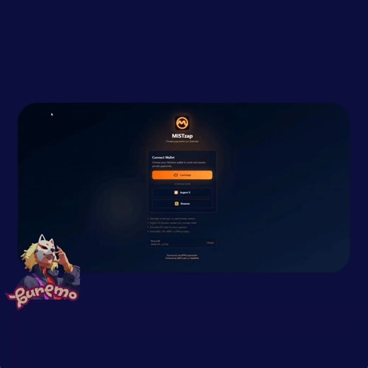 Day 11 testing a Starknet app built with StarkzapHere is MISTzap, a simple way to send crypto privately using QR codes, completely gasless. You can easily send and receive funds, and it’s already live on Starknet mainnet.If privacy matters when sending crypto, MISTzap is worth checking out. Built by @_mistcash.Link:https://t.co/ENDhxW8kqi#30DaysTestingAppsBuiltWithStarkzap
