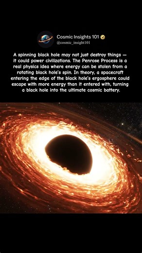Scientists Think Black Holes Can Be Used as Cosmic Batteries