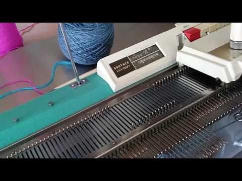 Brother KH 587 588 intro and basic skills
