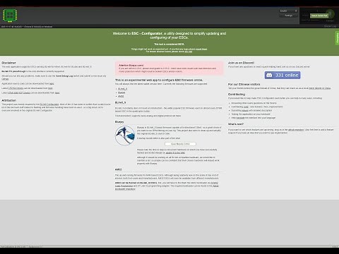 ESC Configurator Updated 2023 COMPLETE WITH DETAILS