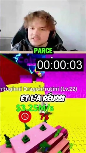 J'ai Battu un RECORD DU MONDE !!?? #roblox #escapetsunamiforbrainrots #worldrecord