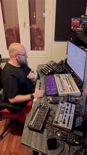 Rd9 Synth Jam for Rock | Behringer Spring Reverb 646