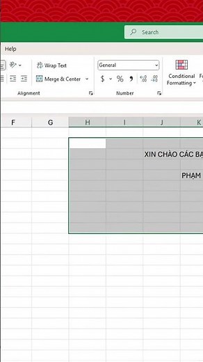Tự động xuống dòng trong excel #excel #exceltips #exceltricks #tinhocvanphong #meotinhoc