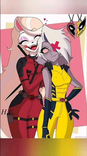 𝐶ℎ𝑎𝑟𝑙𝑖𝑒 𝑋 𝑉𝑎𝑔𝑔𝑖𝑒 #hazbinhotelcomic #80s #hazbinhotel #deadpool3 #charliexvaggie #charliemorningstar