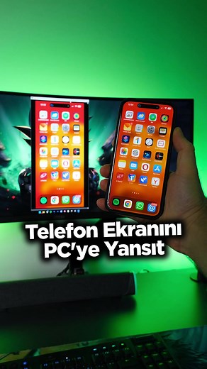 Telefon Ekranını PC'ye Yansıtmanın Kolay Yolu