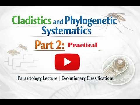 Cladistics and Phylogenetic Systematics | Part 2: Practical | Parasitology Lecture