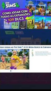 How to download and install The Sims 4 with all expansions + 109 DLCs