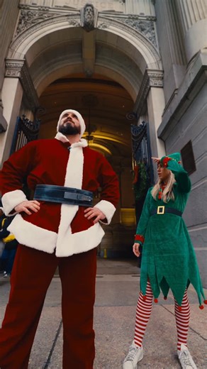 PWRBLD Gym ® on Instagram: "Santa and Loren the Elf paid a visit to PWRBLD Gym in Philadelphia all the way from the North Pole 🎄 Wait for the surprise at the end 🫣"